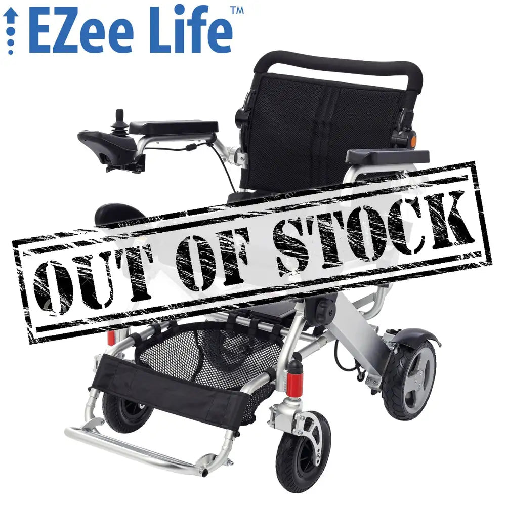 3G Platinum Folding Electric Wheelchair w/ 8" Rear Wheels - CH4080 | Ezee Life - Factory Direct Medical
