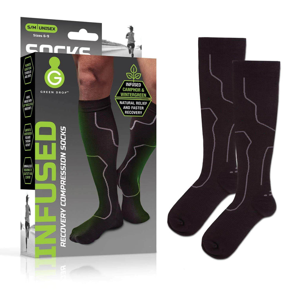 Green Drop 20-30 mmHg Compression Socks Green Drop