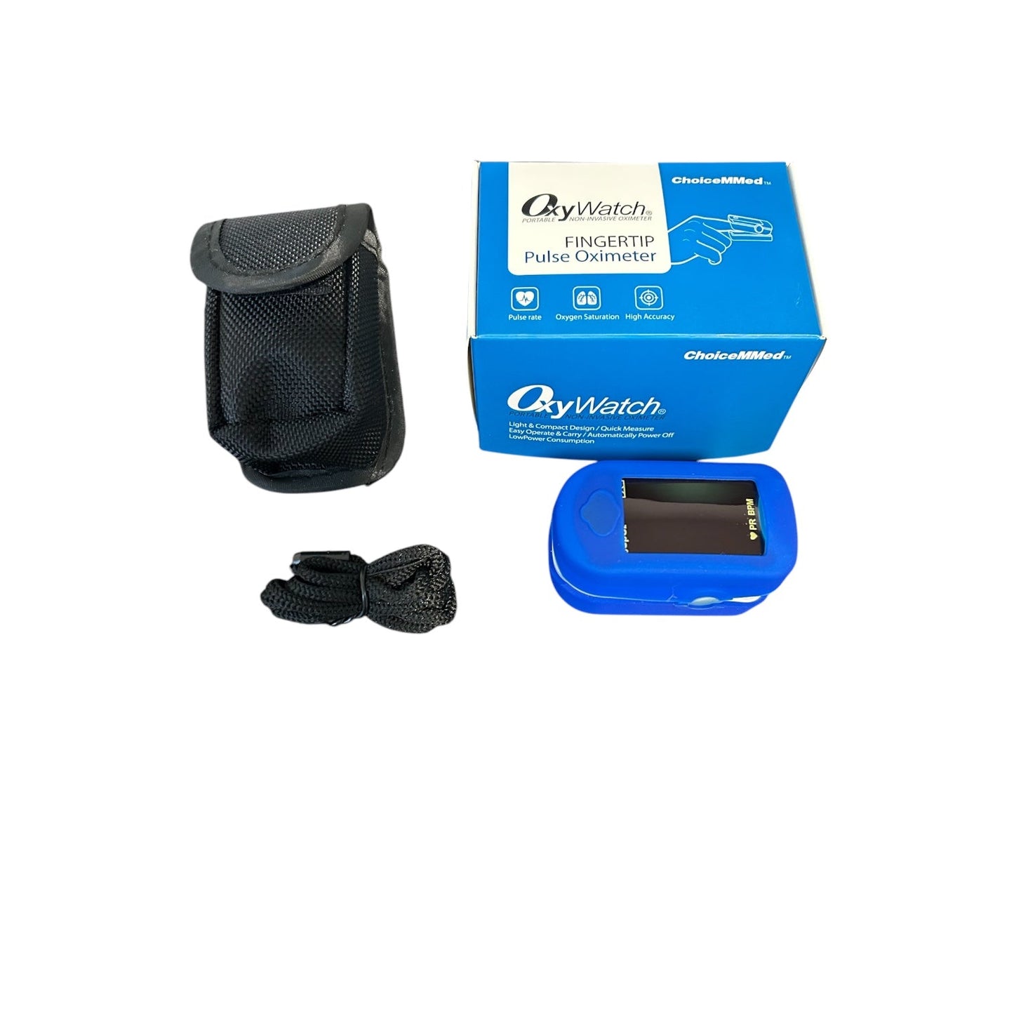 ChoiceMMed MD300C19 - Finger Pulse Oximeter with Advanced Features Factory Direct Medical