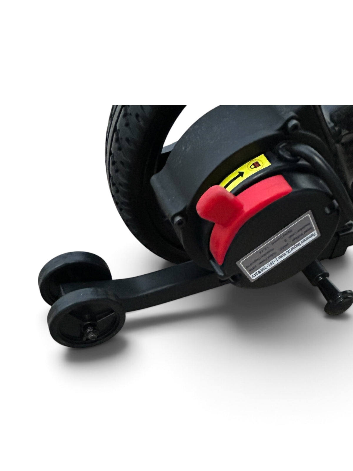 EZee Life CH4078 Carbon Fibre Folding Power Wheelchair – Red Accent Ezee Life