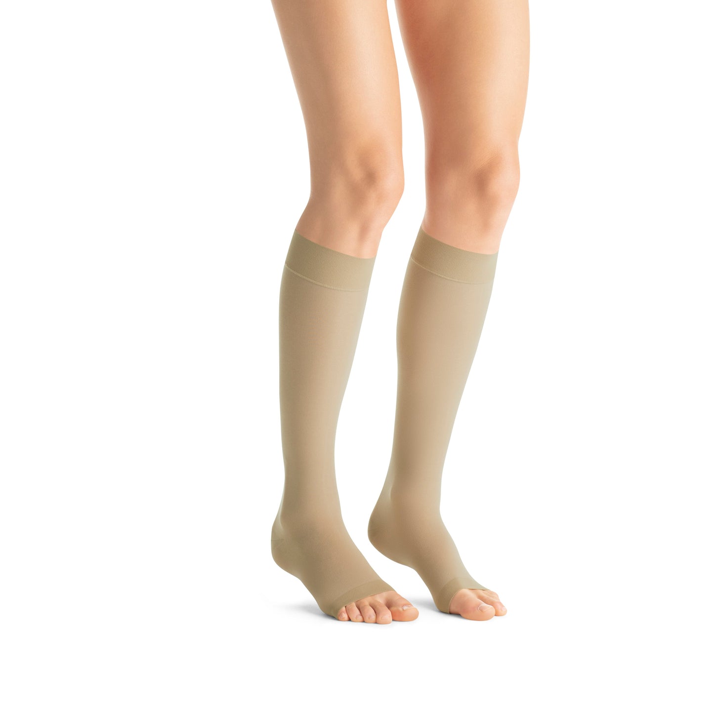 JOBST UltraSheer Compression Stockings 15-20 mmHg Knee High Open Toe