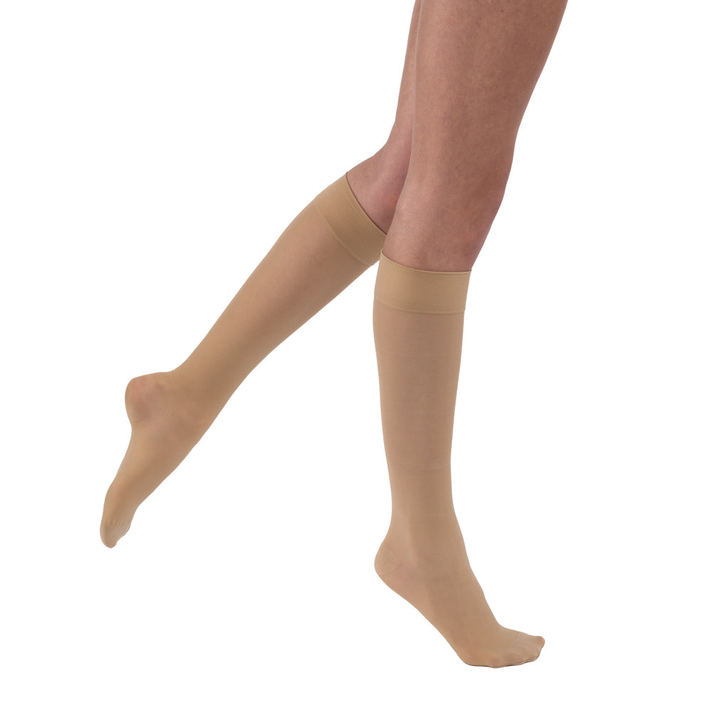JOBST UltraSheer Compression Stockings 30-40 mmHg Knee High SoftFit Band Closed Toe JOBST