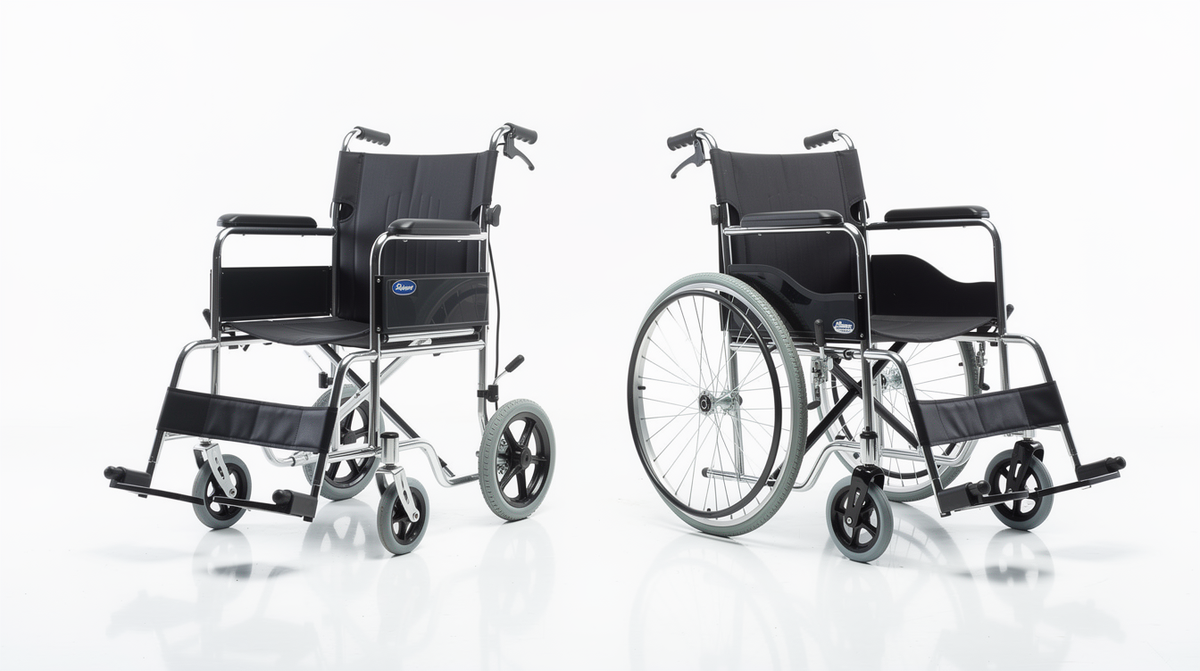 Transport Wheelchairs vs Self-Propelled Manual Wheelchairs: Key Differences