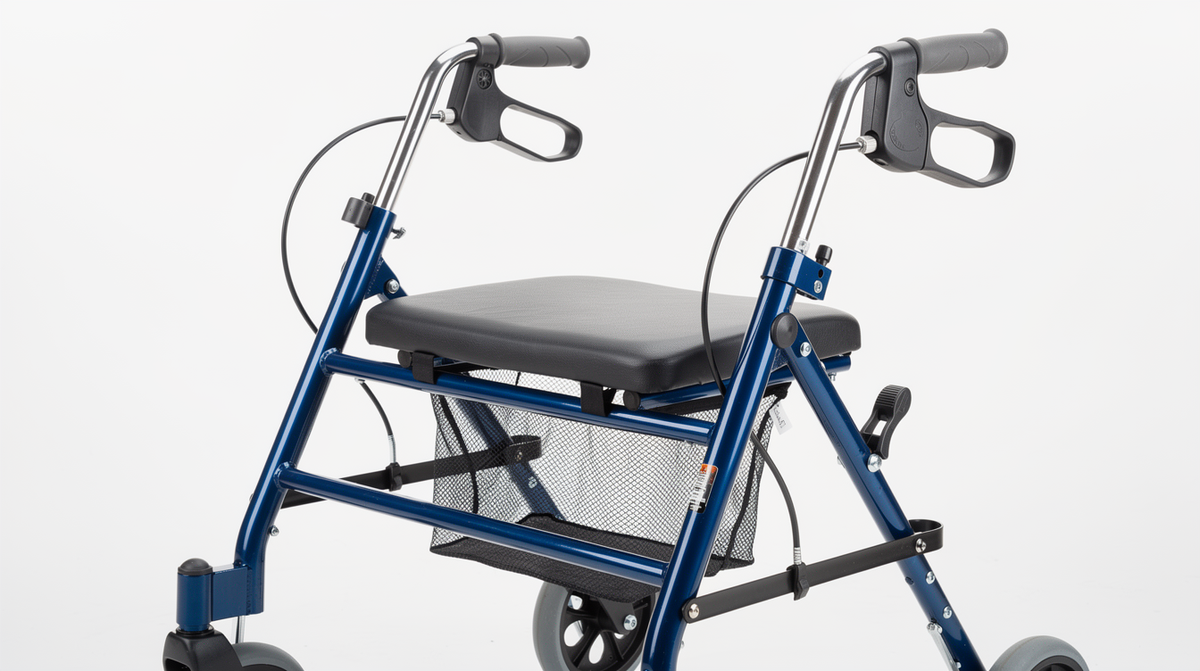 Rollator Features Explained: Seats, Brakes, Baskets, and More