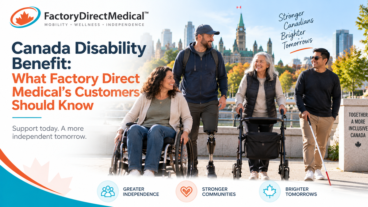 Living with a Disability in Canada: A Resource Guide from Factory Direct Medical