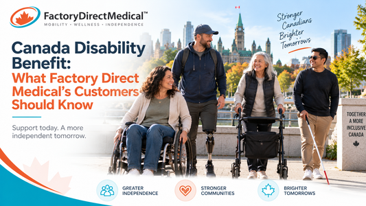 Living with a Disability in Canada: A Resource Guide from Factory Direct Medical
