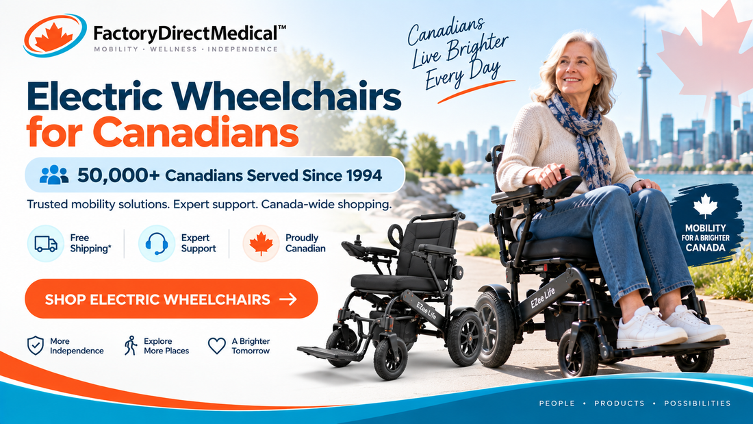 Top Electric Wheelchairs in Canada (2026) – Complete Buyer’s Guide
