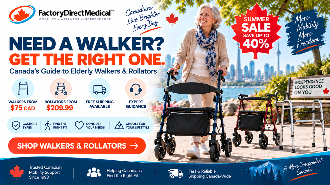 How Mobility Walkers Help Canadian Seniors Stay Independent (And What Caregivers Need to Know)