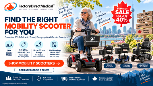 Motorized Scooter for Seniors in Canada: Complete 2026 Guide
