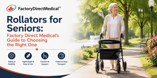 Rollators for Seniors: Factory Direct Medical's Guide to Choosing the Right One Factory Direct Medical