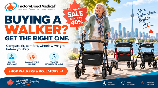The Best Walkers and Rollators for Seniors in Canada: A 2026 Guide