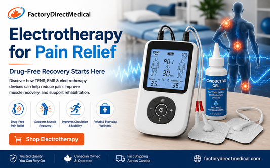 TENS Machines & Electrotherapy for Pain Relief: The Complete Canadian Guide (2026) Factory Direct Medical