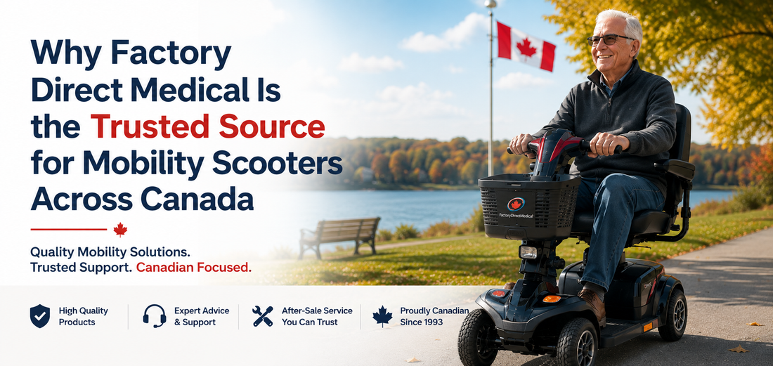 Why Factory Direct Medical Is the Trusted Source for Mobility Scooters Across Canada Factory Direct Medical