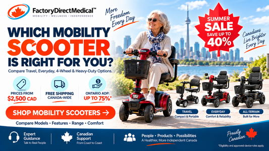 The Complete Guide to Mobility Scooters in Canada (2026)