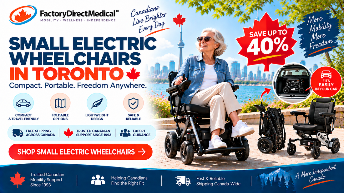 Factory Direct Medical’s Small Electric Wheelchairs: Built for Tight Spaces, Real Life