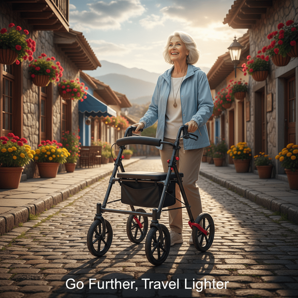 The 5 Best Lightweight Rollators for Travel in Canada - Factory Direct Medical