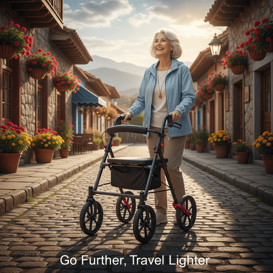 The 5 Best Lightweight Rollators for Travel in Canada - Factory Direct Medical
