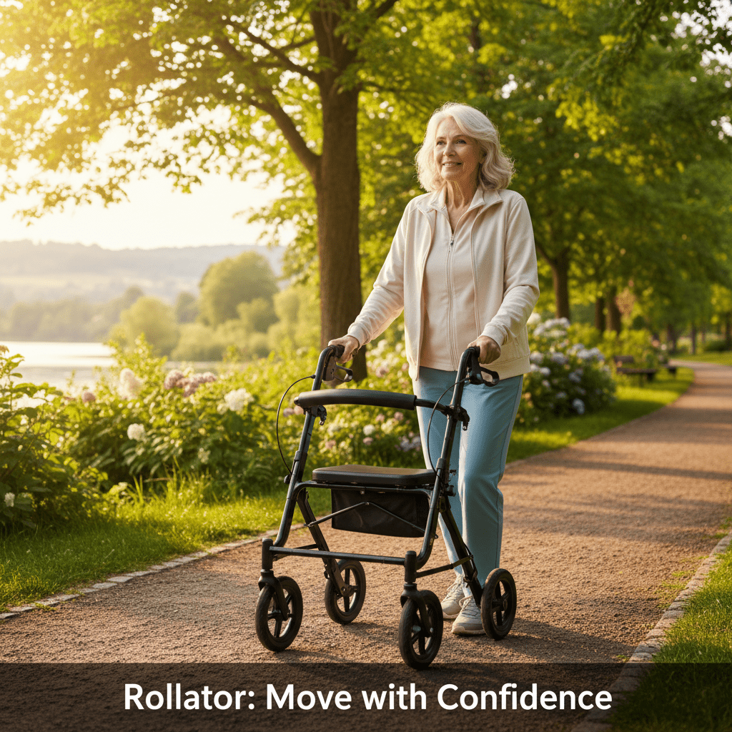 What is a Rollator? A Complete Guide for Canadians - Factory Direct Medical