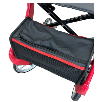 EZee Life Folding Rollator Walker – Lightweight, Height-Adjustable Mobility Aid