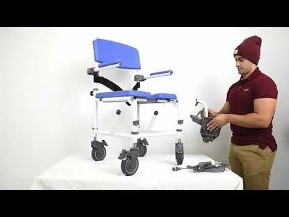 15" Rehab Shower Commode - HL150 | Ezee Life - Factory Direct Medical