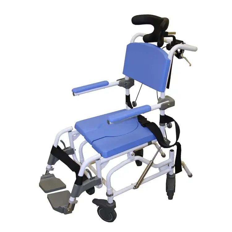 15" Tilt Rehab Shower Commode - HL155 | Ezee Life - Factory Direct Medical