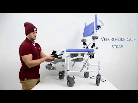 15" Tilt Rehab Shower Commode - HL155 | Ezee Life - Factory Direct Medical