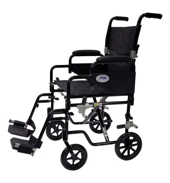 18" Aluminum Wheelchair/Lightweight Transport Chair Duo | Mobb - Factory Direct Medical