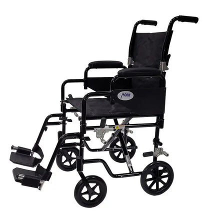 18" Aluminum Wheelchair/Lightweight Transport Chair Duo | Mobb - Factory Direct Medical