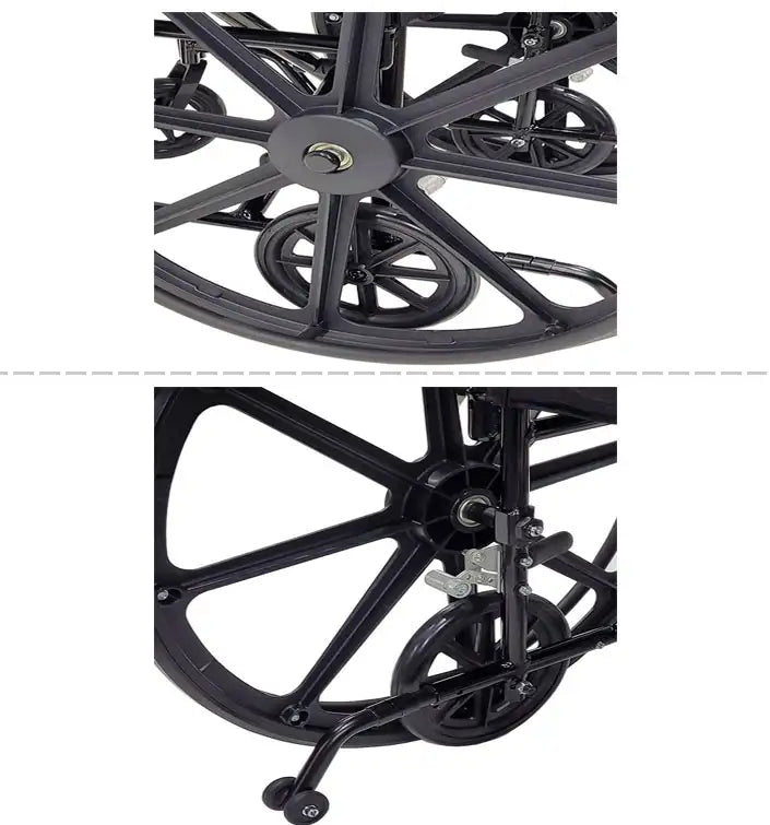 18" Aluminum Wheelchair/Lightweight Transport Chair Duo | Mobb - Factory Direct Medical