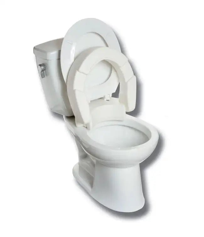 2" Hinged Raised Toilet Seat | Mobb - Factory Direct Medical