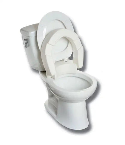 2" Hinged Raised Toilet Seat | Mobb - Factory Direct Medical