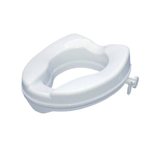 2" Raised Toilet Seat - Dual Locks | Ezee Life - Factory Direct Medical