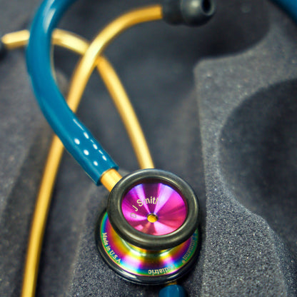Littmann Classic II Paediatric Stethoscope: Caribbean Blue Rainbow 2153