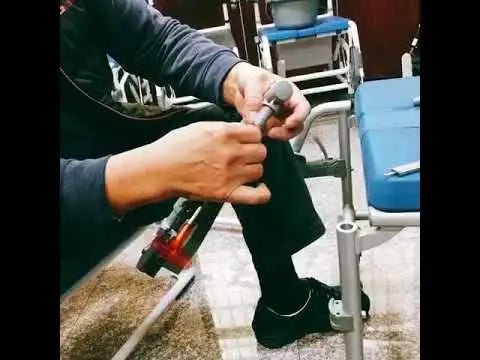 22" Rehab Shower Commode - HL186 | Ezee Life - Factory Direct Medical