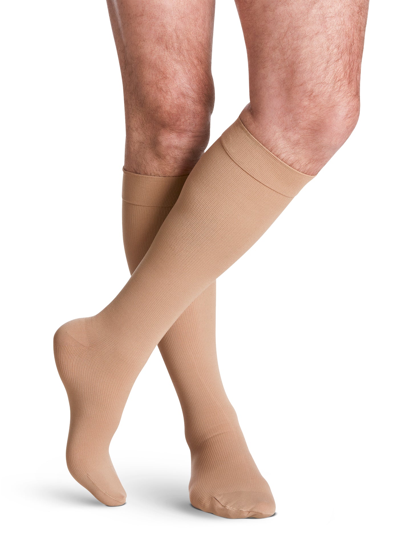 Sigvaris 230 Essential Cotton Compression Socks 20-30 mmHg Calf High for Men Closed Toe