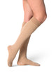 Sigvaris Women's Essential Cotton Calf with Grip-Top 20-30mmHg Women's Closed Toe