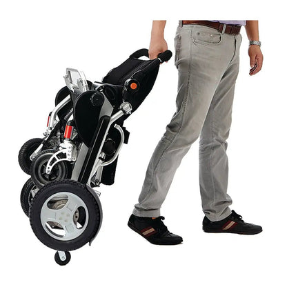 3G Platinum Folding Electric Wheelchair w/ 12" Rear Wheels - CH4085 | Ezee Life - Factory Direct Medical