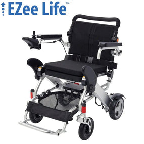 3G Platinum Folding Electric Wheelchair w/ 8" Rear Wheels - CH4080 | Ezee Life - Factory Direct Medical