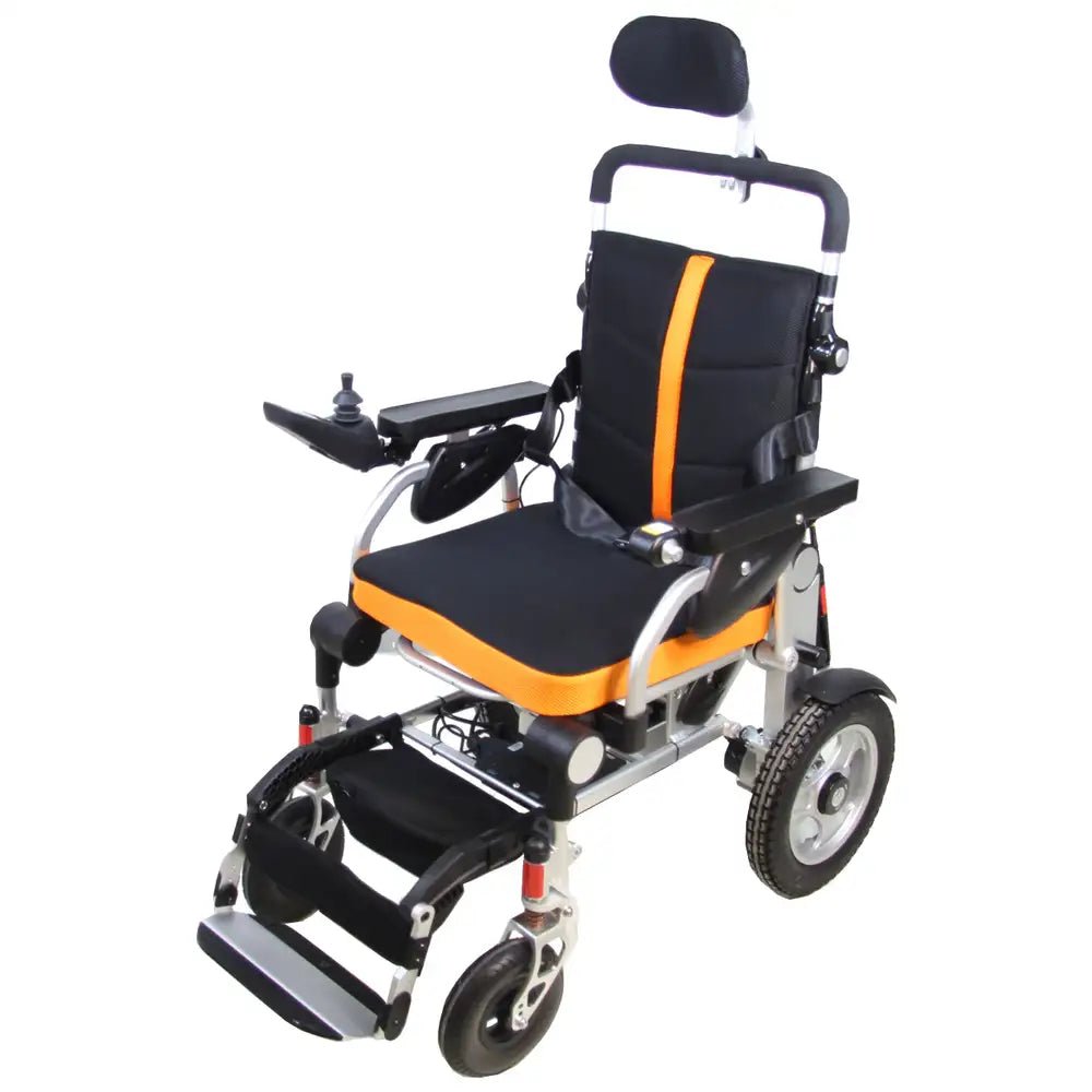 3G Platinum Folding Electric Wheelchair w/ Reclining Back - CH4088 | Ezee Life - Factory Direct Medical