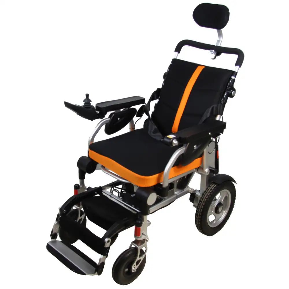 3G Platinum Folding Electric Wheelchair w/ Reclining Back - CH4088 | Ezee Life - Factory Direct Medical