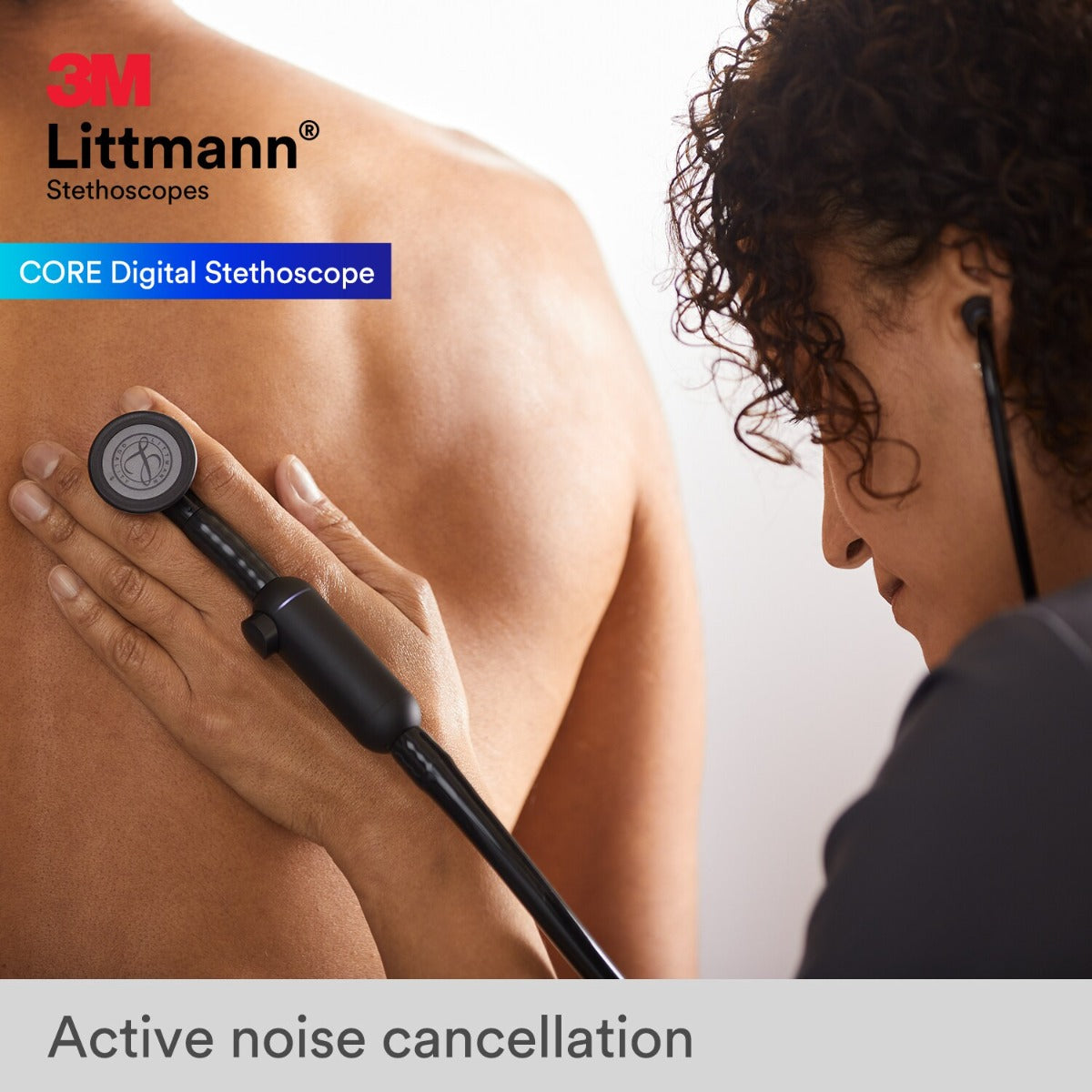 3M™ Littmann® CORE Digital Stethoscope - Black 8480