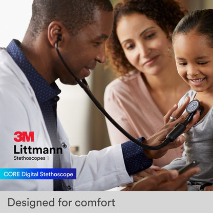 3M™ Littmann® CORE Digital Stethoscope - Black 8480