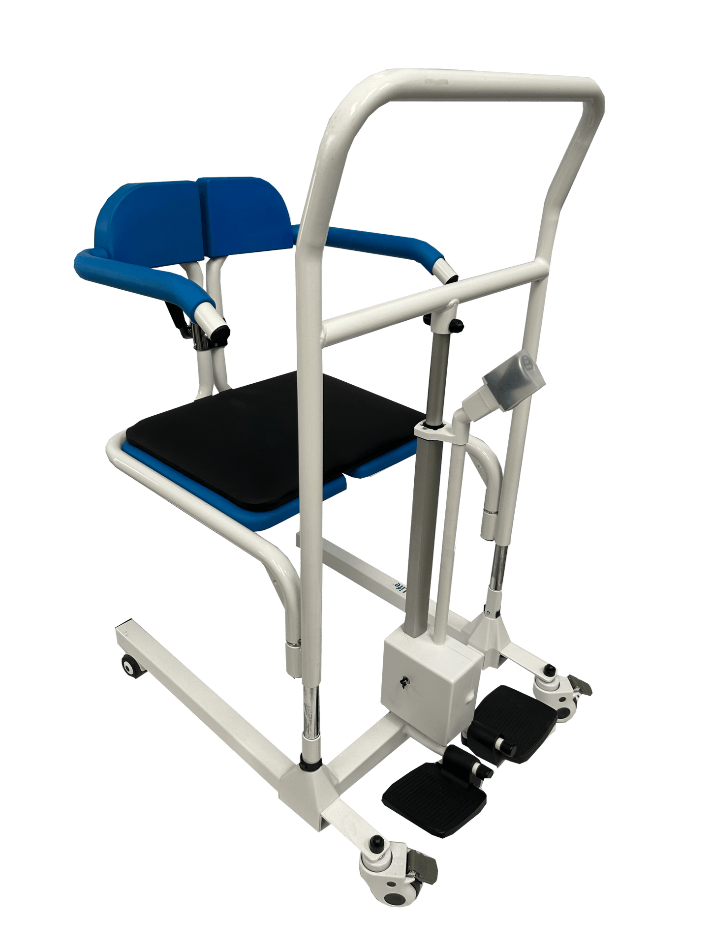 4 - In - 1 Multifunctional Electric Lift Transfer, Shower & Commode Chair | Ezee Life - Factory Direct Medical