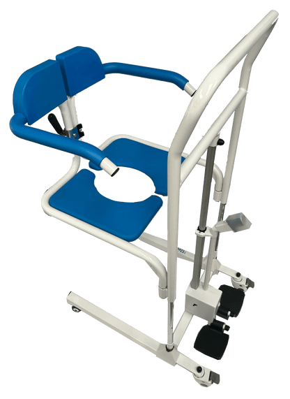 4 - In - 1 Multifunctional Electric Lift Transfer, Shower & Commode Chair | Ezee Life - Factory Direct Medical