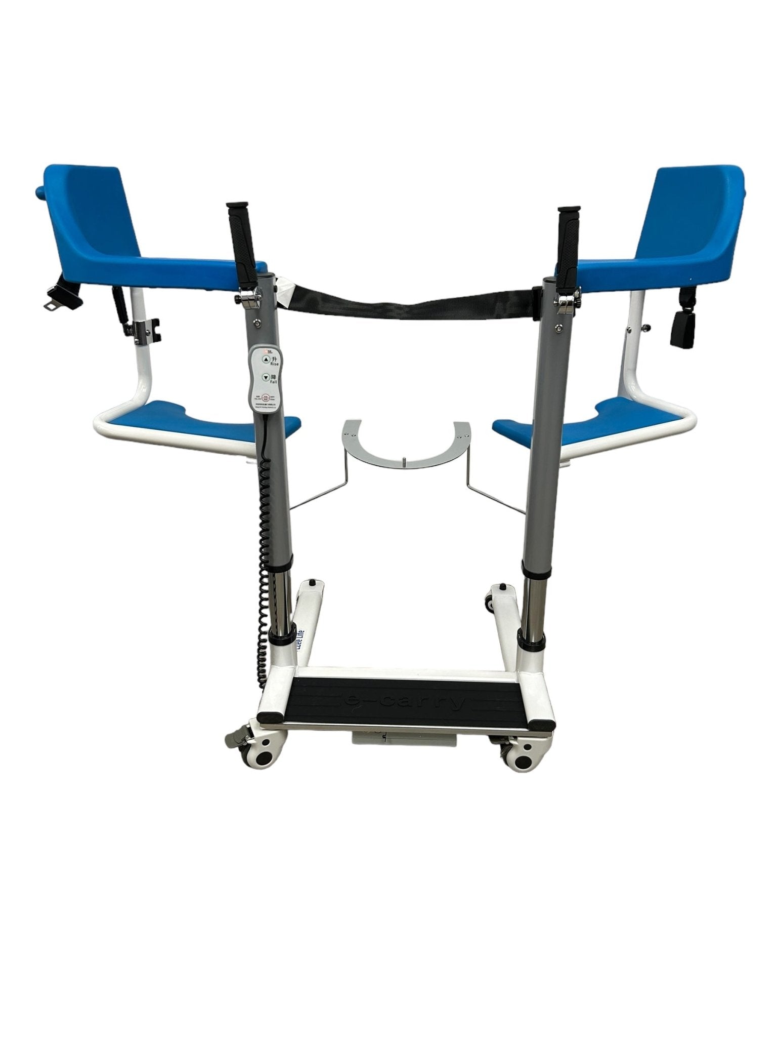 4 - IN - 1 MULTIFUNCTIONAL ELECTRIC LIFT TRANSFER, SHOWER, & COMMODE CHAIR | Ezee Life - Factory Direct Medical