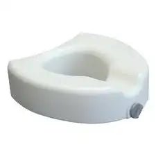 4" Raised Toilet Seat - Single Lock | Ezee Life - Factory Direct Medical