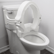 4″ Hinged Raised Toilet Seat with Handles