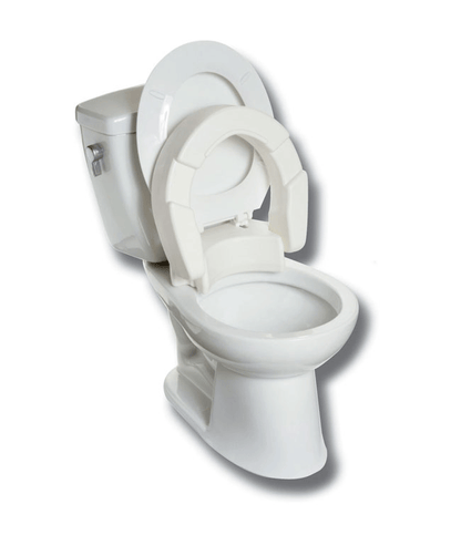 3.5″ Hinged Raised Toilet Seat — MOBB Home Health Care, alternate angle