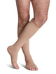 Sigvaris Men's Natural Rubber Calf Open-Toe 40-50mmHg