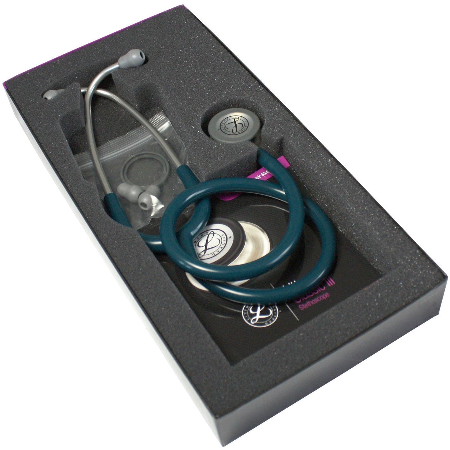 Littmann Classic III Stethoscope: Caribbean Blue 5623